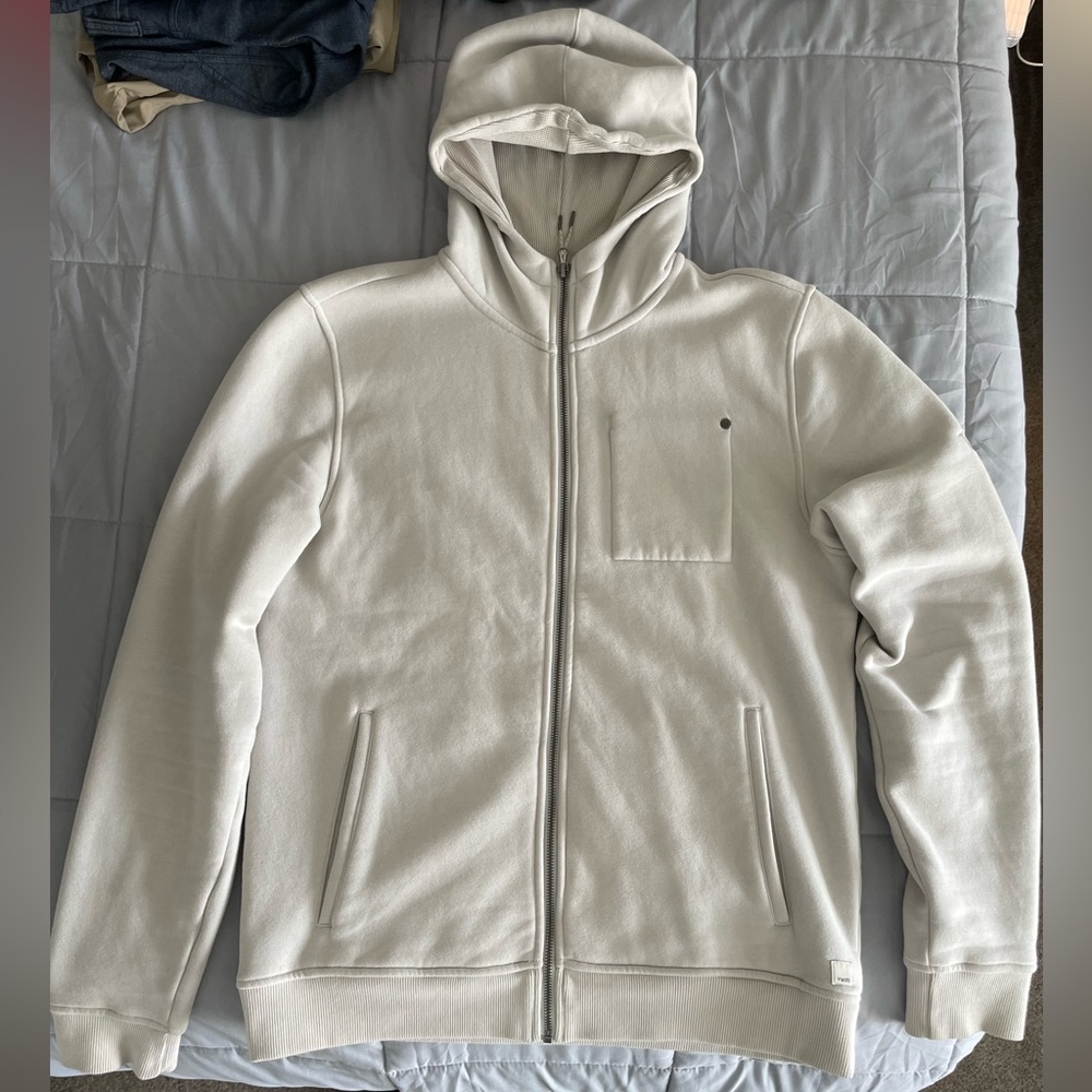 Vuori Seaside Hoodie M Salt
